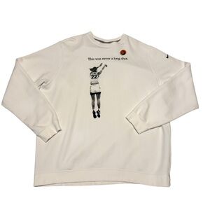 Caitlin Clark Iowa Hawkeyes Nike All-Time Record Breaking Sweatshirt Size 2XL